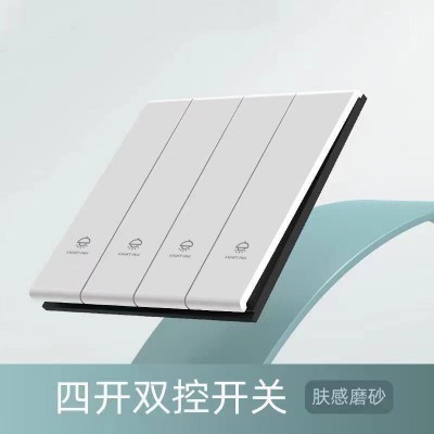 V8肤感磨砂插座