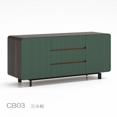 CB02六斗柜CBV02单门六斗柜 CB01卧室五斗柜 CB03圆角三斗柜 CBV01高五斗柜  轻奢卧室储物柜 高端进口大理石台面 进口实木框架斗柜